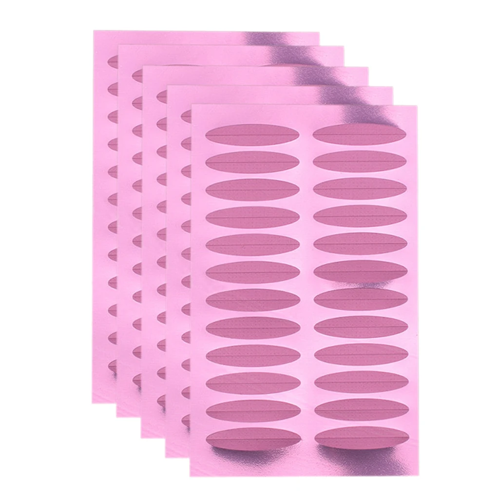 120 Pair Waterproof Lace Double Eyelid Strips Uneven Eye Lifting Tapes Stickers