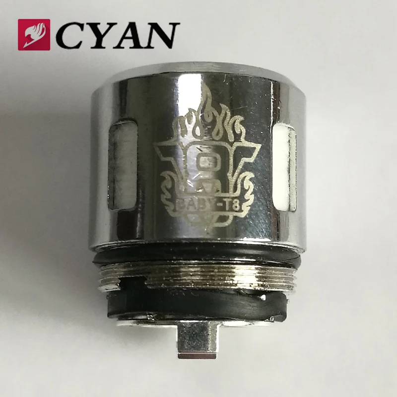 

5pcs V8 Baby Q2/X4/T6/T8 0.15ohm/0.2ohm/0.4ohm Replacement Coil Atomizer Core for TFV8 Big Baby Tank for Stick V8 Kit