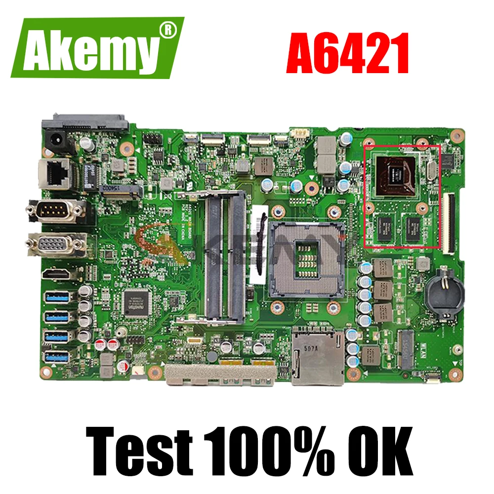 Оригинальная материнская плата A6421 B150 CPU PM для ноутбука ASUS все-в-одном | Компьютеры