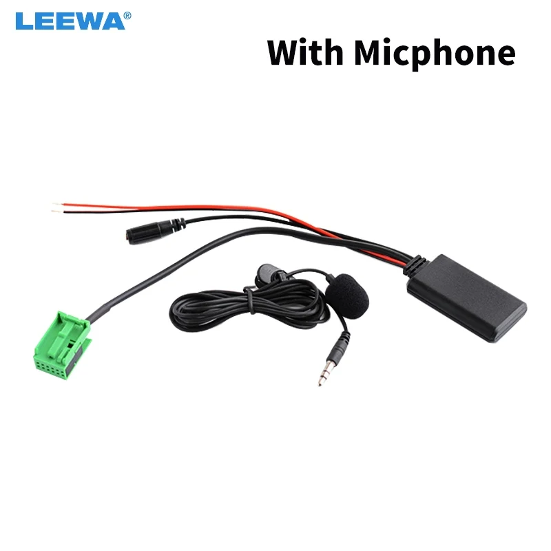 LEEWA 5X автомобильный Aux in беспроводной Bluetooth адаптер модуль аудио приемник для Mercedes