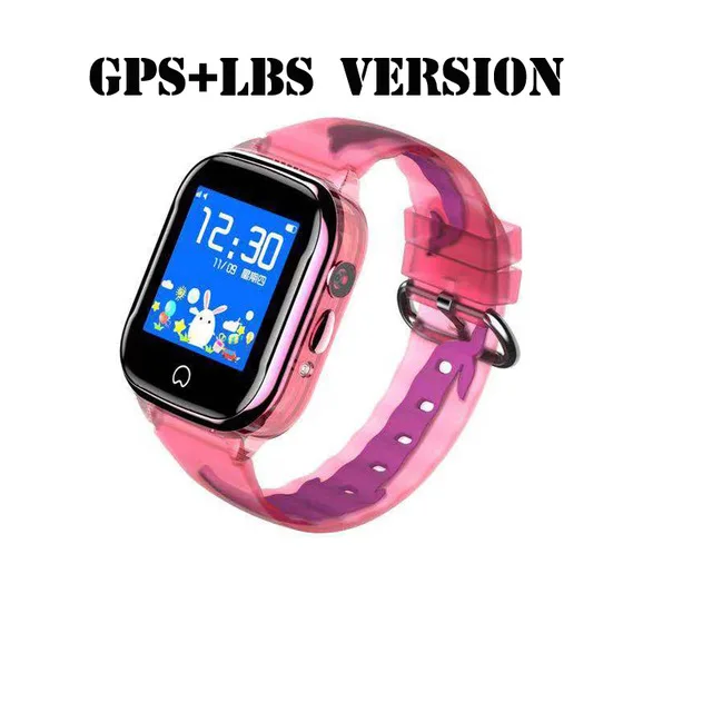 Pink GPS K21 Смарт-часы для детей IP67 Водонепроницаемый LBS SOS телефон часы с gps часы с sim-картой для IOS Android наручные часы - Цвет: Pink GPS