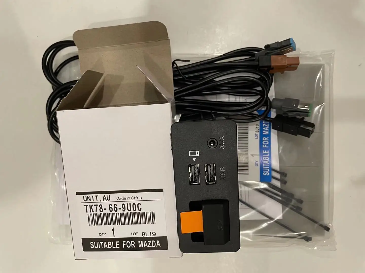 Mazda Apple CarPlay and Android Auto USB Retrofit Kit TK78 66 9U0C K1414 C922 V6 605A
