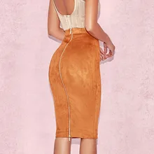 Faldas mujer moda, юбка миди с оленем, высокая талия, saia, миди, сексуальная, на сумку на юбку, бедра, юбка