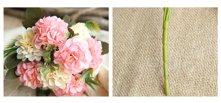 JAROWN 10 Head Ball Chrysanthemum Bouquet New Style Wedding Home Decoration Artificial Flowers Silk Flowers Luxury Home Decor (12)