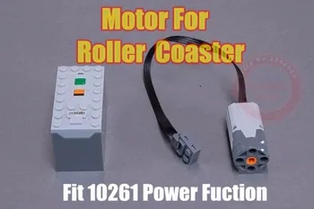 

Motor game for Amusement Park The roller coaster adjustment LeGINGlys 10261 Power function Engine model Buidling block bricks