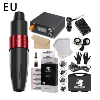 

Tattoo Machine Set Professional Motor Tattoo Pen Set Rocket Tattoo Pen Set All-in-one Machine Full Set of Tattoo Equipment