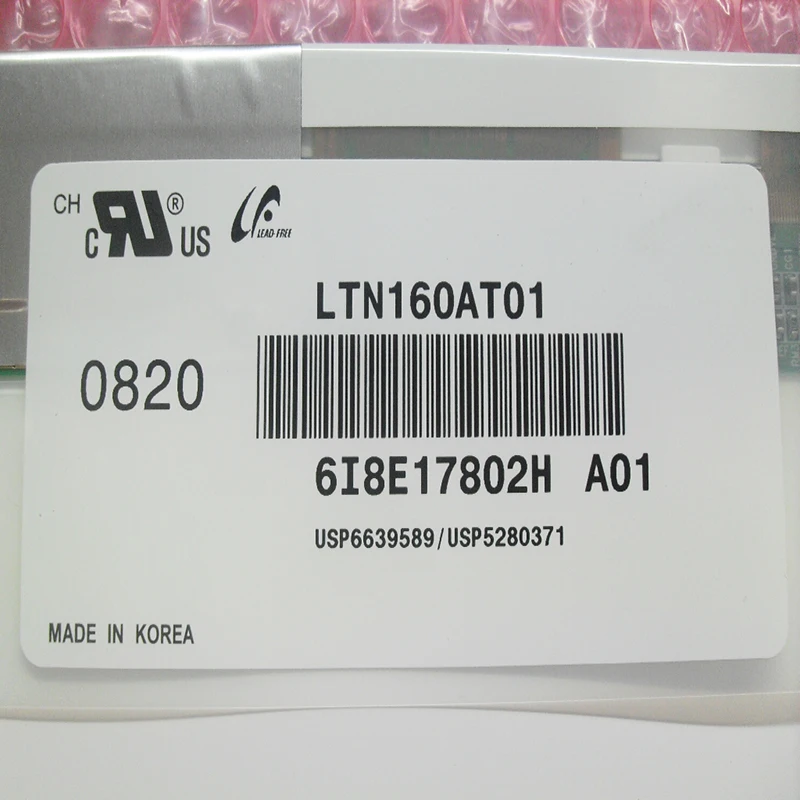 LTN160AT01 A01 LTN160AT02 LTN160AT04 для Asus X61S ACER Aspire 6930G 6935 6935G Toshiba AX/53 hp K hp CQ60 ЖК-экран ноутбука