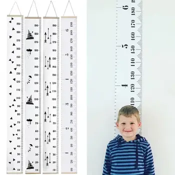 

Creative 200cm Child Height Ruler Kids Growth Chart Simple Design Room Decoration Wall Hanging Height Measure Ruler Photography