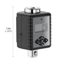 3 шт. MXITA17 Цифровой Динамометрический ключ 17-340Nm ЖК-адаптер 1/" 3/8" 1/" Привод 448A