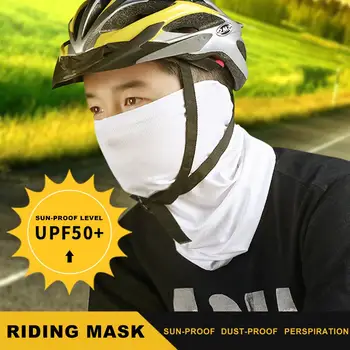 

Spring Summer Motorcycle Cycling Half Face Mask Breathable UV Protection Sports Headwear Splash-proof Half Face Mask