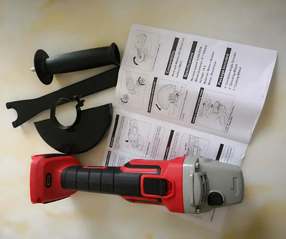 

Новинка ударный гайковерт Makita/гайковерт угловая шлифовальная машина 18 в бесщеточный двигатель беспроводной ударный гайковерт бесщеточная Ударная дрель