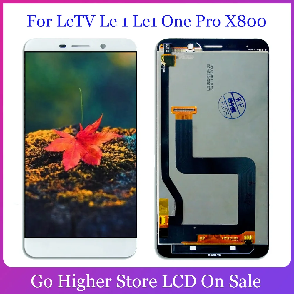 Для LeTV Le 1 Le1 One Pro X800 ЖК-дисплей сенсорная панель сенсорного сборного стекла Repair Part