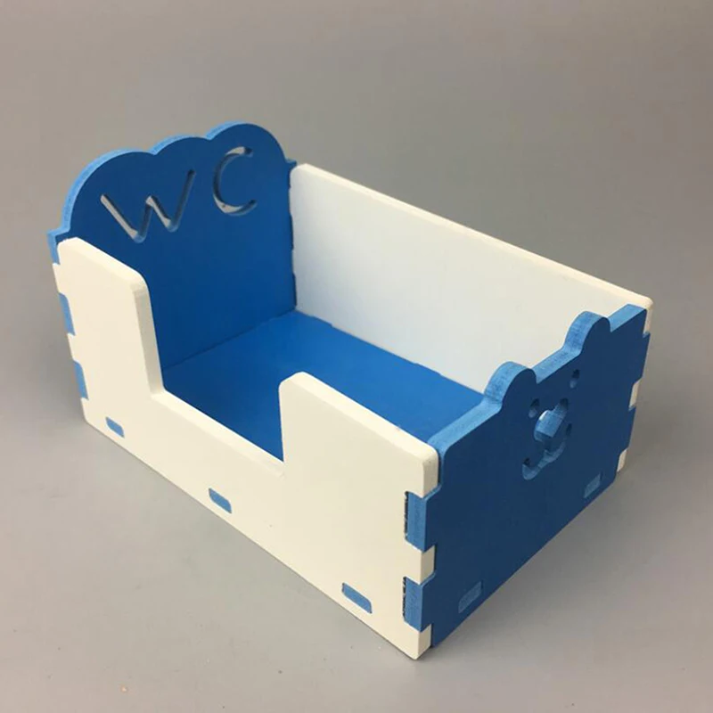 Hot Hamster Supplies Creative Hamster Toilet Anti-Flip Cleaning Toilet Small Pet Toilet Hamster House Accessories