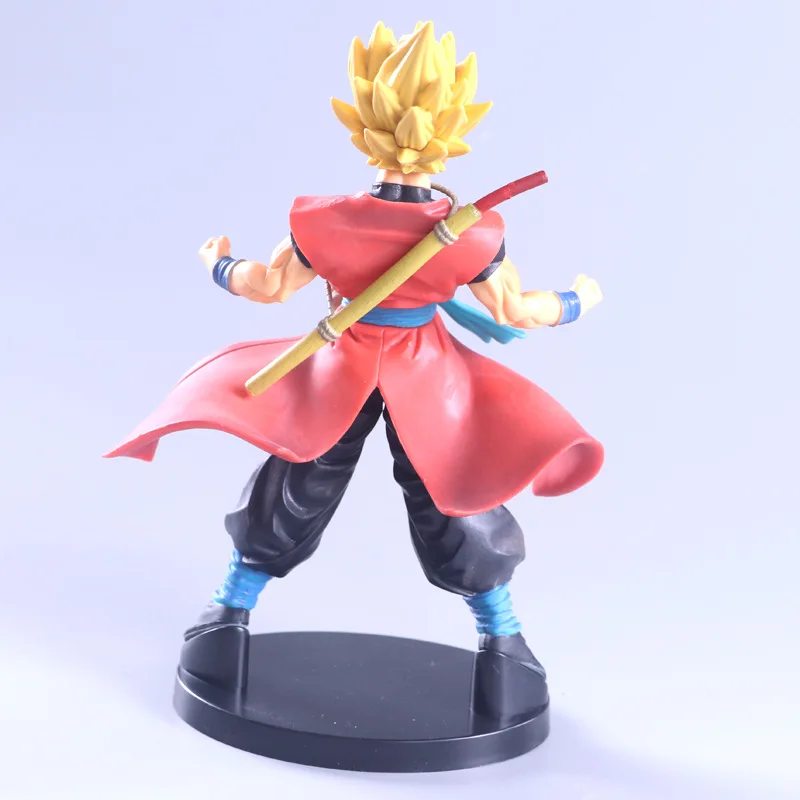 

Very Fun Garage Kit Model qlz Hero Saiyan People Zeno7 Anniversary Goku Parent-Child PVC Box
