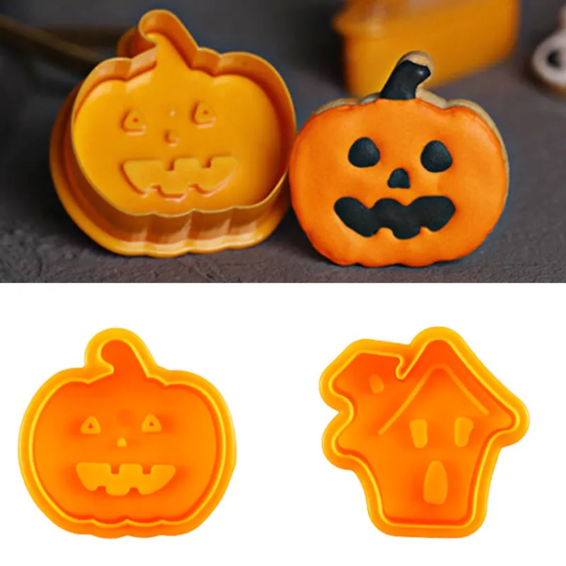 Halloween Pumpkin Ghost Theme Cookie Cutter