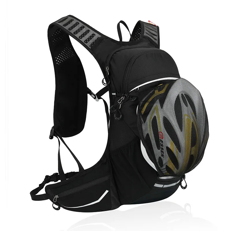 

Outdoor Sports Backpack Waterproof Basketball with Helmet Shoulder Bag Riding Mountain Bike Equipment Supplies