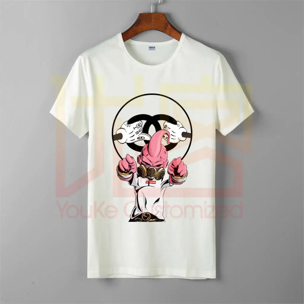 Majin buu boo Супер saiyan dragonball gym son goku 3957 мультяшная Футболка Мужская Унисекс Новая