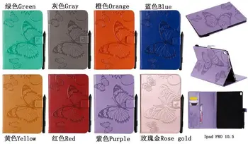 

Smart Wake Sleep Flip Cover Shell For ipad pro 10.5 Case For Apple New iPad pro 10.5 A1701 A1709 PU Leather Coque+Stylus Pen.