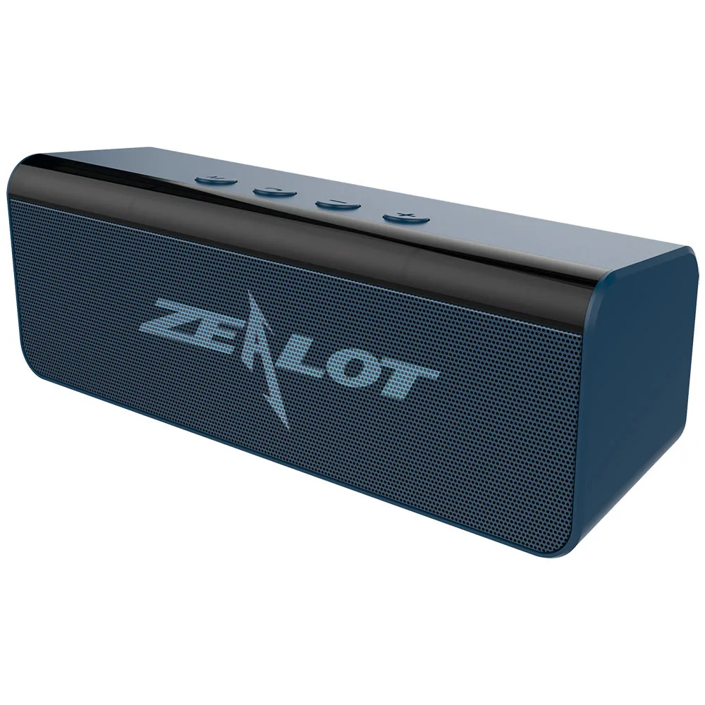 Zealot S31 HiFi Bluetooth динамик 3D стерео звуковая коробка Беспроводная колонка с поддержкой usb накопитель, TF карта