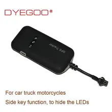 DYEGOO GPS tracker for car/vehicle 4 band GPS tracker GT02A Google with platform real time anti-theft