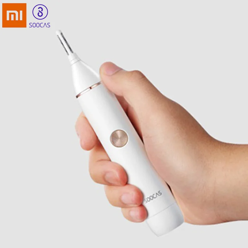 XIAOMI SOOCAS N1 триммер для волос в носу портативный безопасный безболезненный