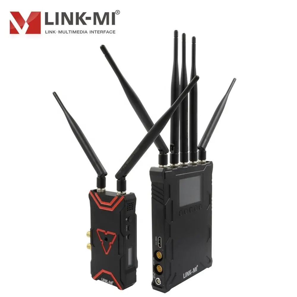 

LINK-MI WS500 500M SDI Wireless Extender Transmitter and Receiver 1080P Multicast support
