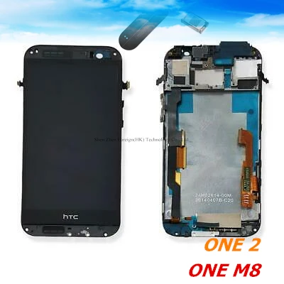 Для России хороший оригинал для htc ONE M8 2 экран ЖК-дисплея в сборе с рамкой черный |