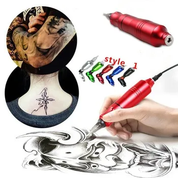 

New Professional Tattoo Embroidery Motor Machine Supplies Rotary Gun Waterproof Tattoos Kit Tattooing Needles Beauty Tool