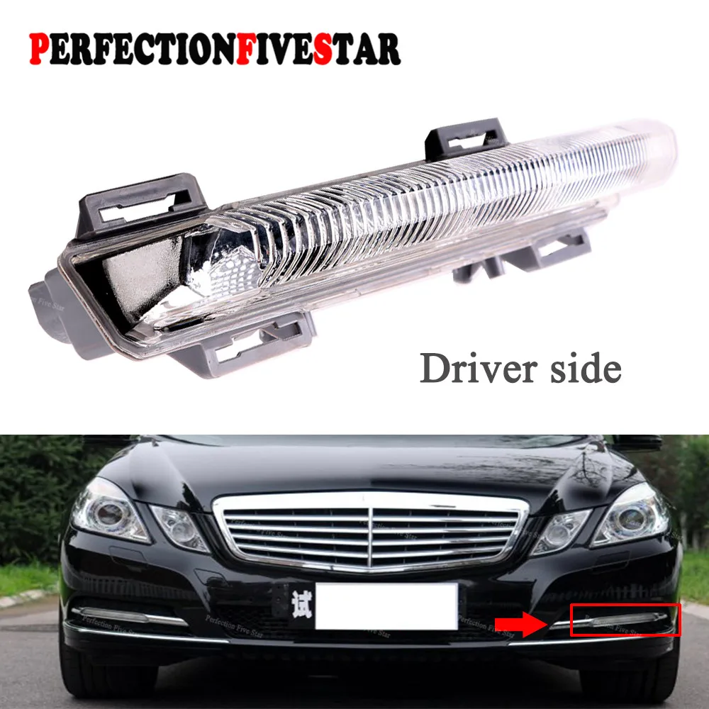 2049068900 для Mercedes-Benz C-Class W204 S204 E-Class W212 R172 2013 передний левый боковой DRL дневные ходовые