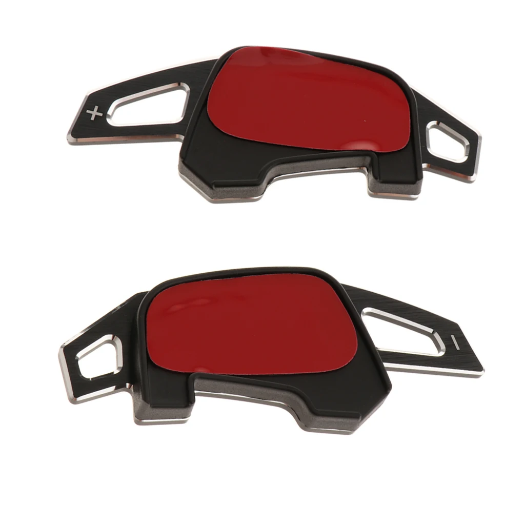 Pair Aluminum Gear Shift Steering Wheel Extension Paddle Shifter For Golf 7 (130x50x13mm/5.12x1.97x0.51inch)
