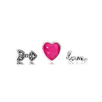 

2019 100% 925 Sterling Silver 1:1 Floating Box Small Decorative 792045cz Love Feelings Petites Locket Charm Vintage Jewelry