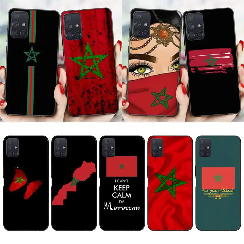 ZOROXU Morocco Flag Moroccan Unique Phone Case For Samsung Galaxy S20 21 Note10 20 A30 50 70 71 Plus Ultra | Мобильные телефоны и