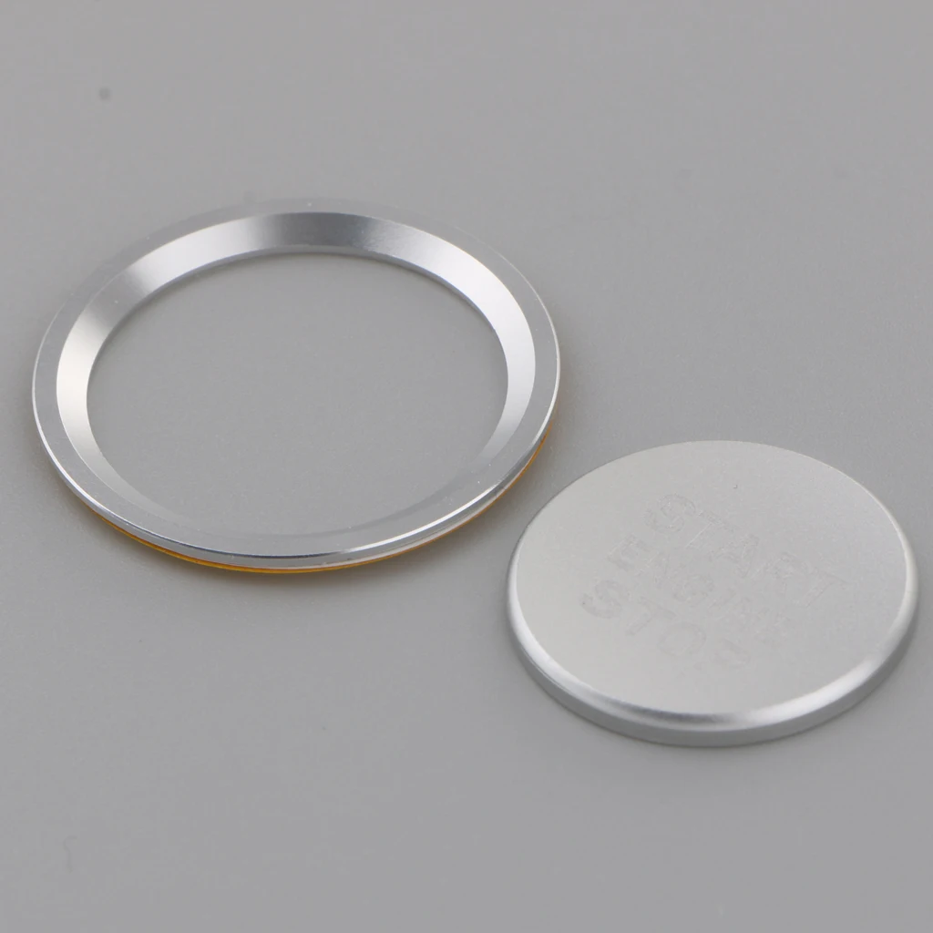 Auto Inner Console Start Stop Engine Push Button Cover Trim For Audi A4 A5