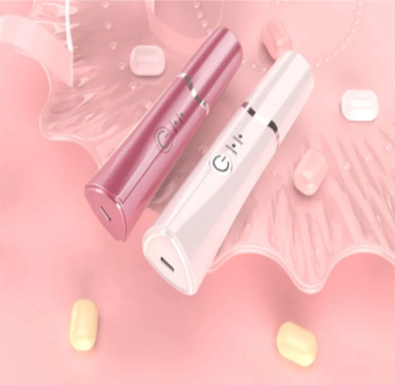 

Eye beautifying instrument massage pen lip beautifying instrument multifunctional vibration hot compress beauty guiding