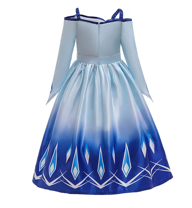 2020New Dress For Girls Clothing Anna Princess Set Elsa Dress Birthday Evening Party Dress Christmas Clothes New Year Costume