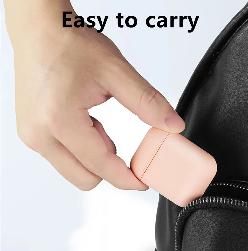 I12 tws Bluetooth наушники беспроводные наушники Hands free Спортивная Музыка для всех смартфонов скраб на ощупь 3d стерео объемный звук