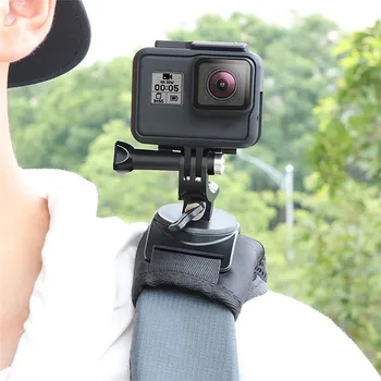 

For Insta360 oner Backpack Shoulder Shooting Clip Strap Mount Fixed Buckle with 360 Degree Rotary for GoPro9 for OSMO ACTION