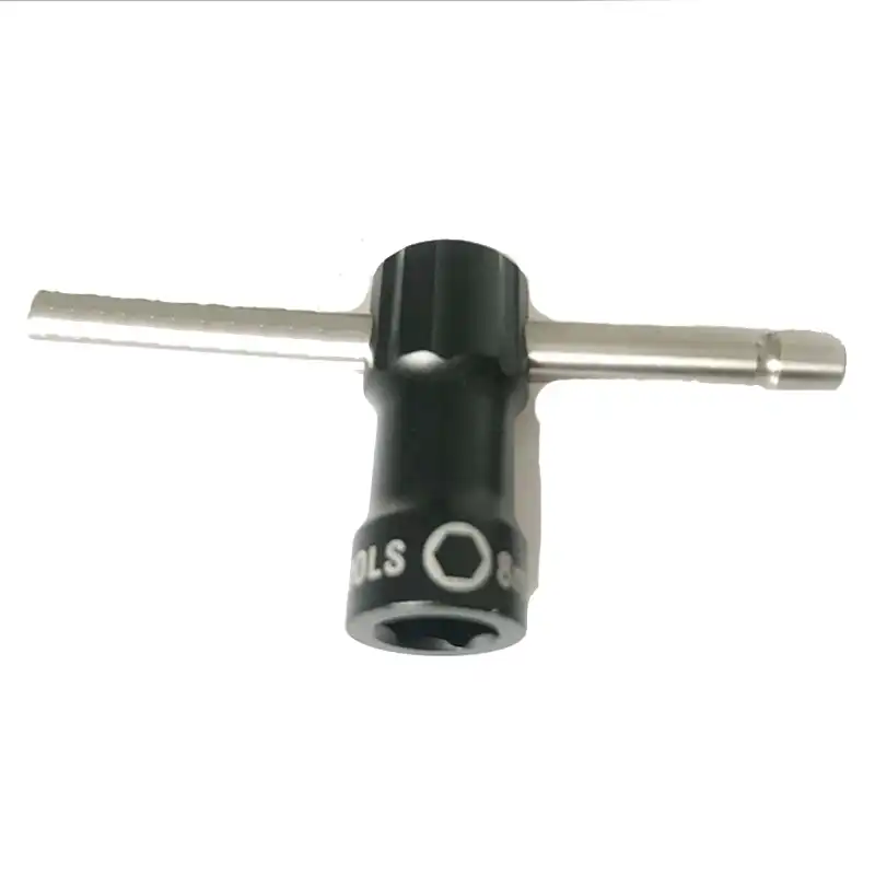1 piezas Nueva tuerca M5 Llave de liberación rápida STP 8MM Manga Llave Motor Herramienta antideslizante para RC Quadcopter Racing Drone Modelo