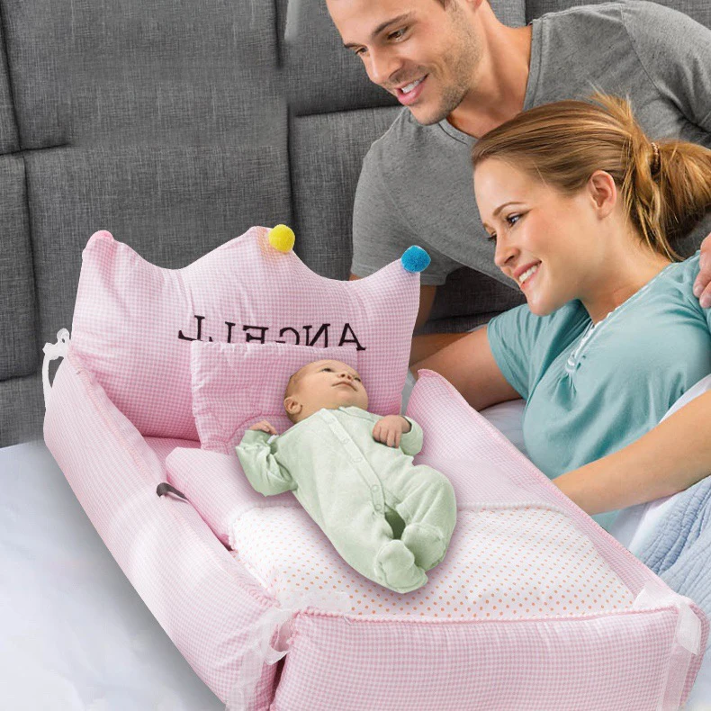 

Baby Portable Style Bed Removable and Washable Baby Isolation Bed Style Bionic Bed Baby Bed