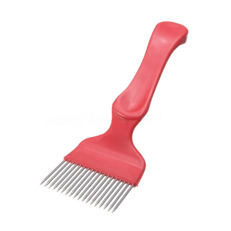 8-in-1 Kit Bee Smoker Beekeeping Equipment Bee Brush Catcher Scraper Fork Cage Queen Hive Uncapping Fork Tools Set