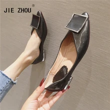 Модная женская обувь; туфли на плоской подошве с острым носком и мягкой подошвой; женская повседневная обувь; сезон весна-осень; Брендовая женская обувь на плоской подошве; zapatos de mujer