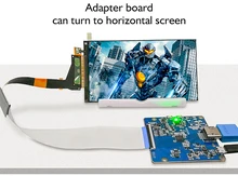 50 broches MIPI interface à HDMI carte contrôleur 5.5 pouces 2k écran LCD 2560*1440 lentille de couverture pour imprimante 3D VR LS055R1SX04