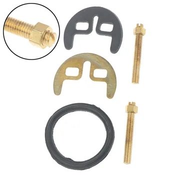

Tap Faucet Fixing Fitting Kit M8 Bolt Washer Wrench Plate Set Kitchen Basin Tool Bathroom Faucet Accessories