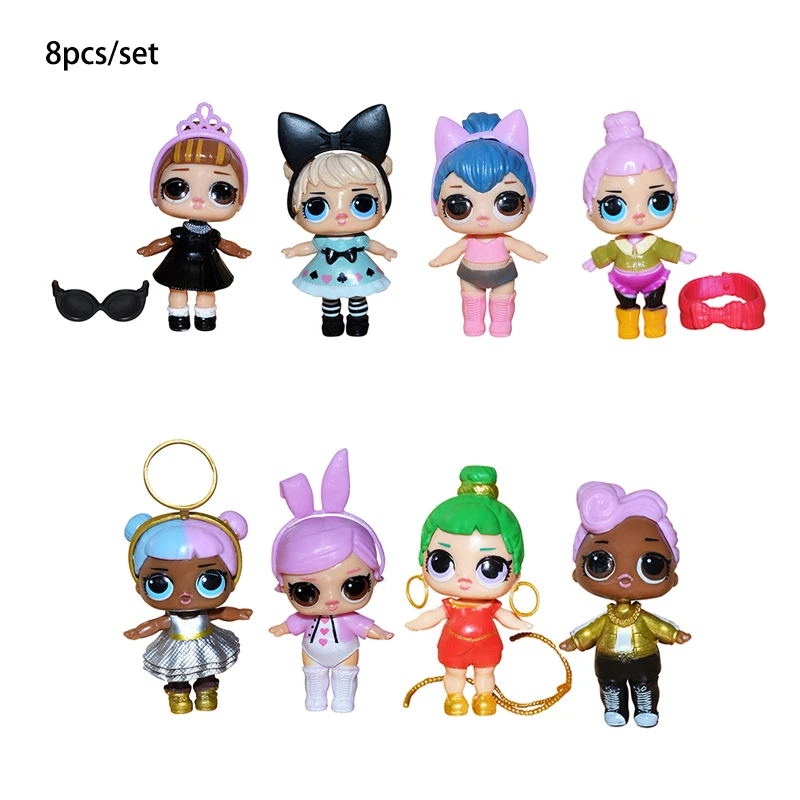 

LOL Surprise Dolls Cute Cartoon Doll Toy Decoration Action Figures Anime Model Kids Toys for Children girls Birthday Gifts 2S57