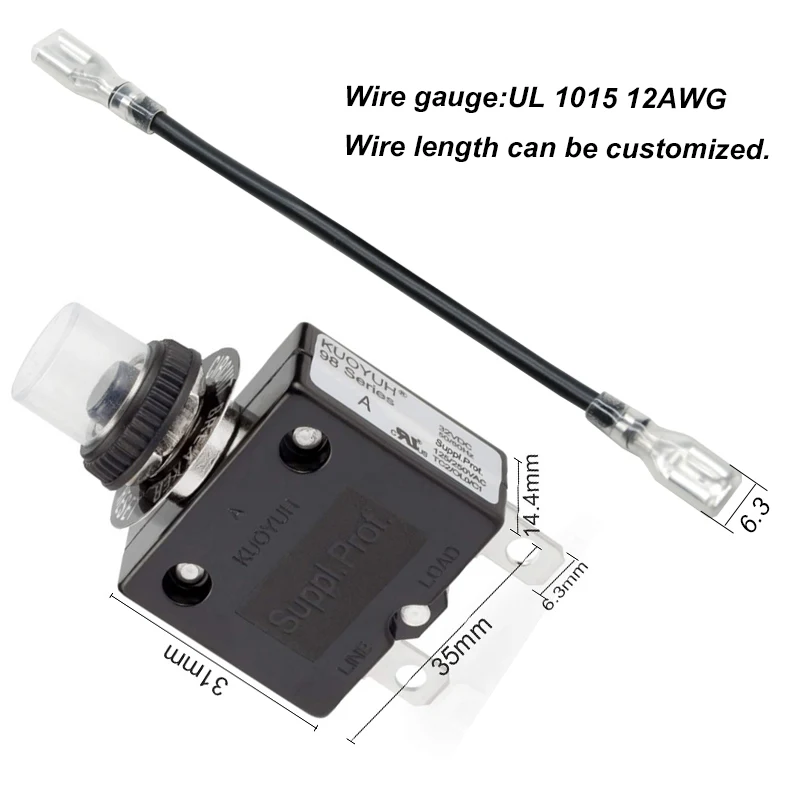 Рисунок 2 - Kuoyuh 98 Sereis 25A термозащита