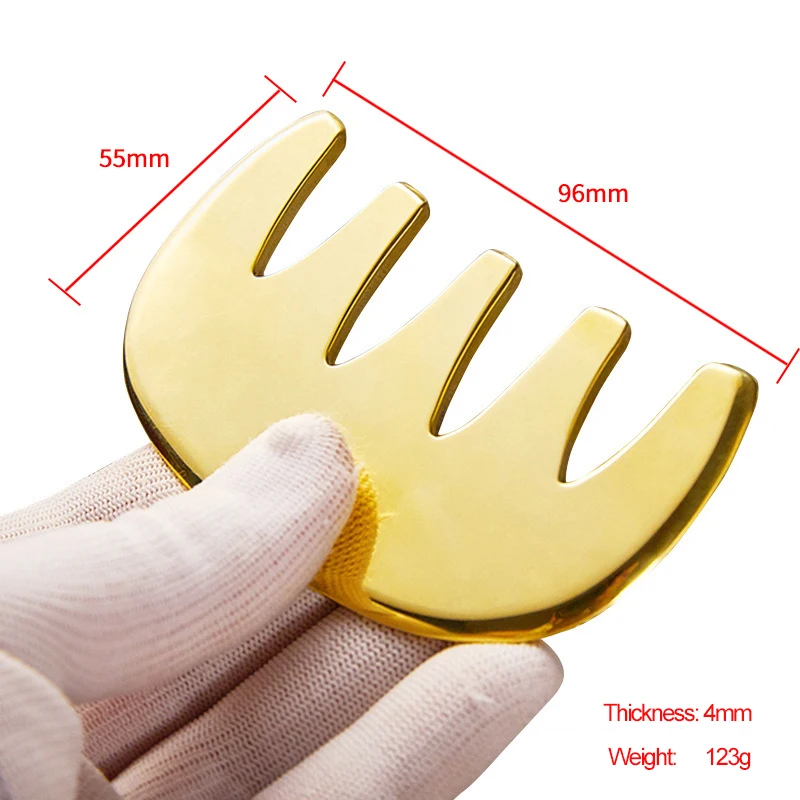 Чистая медь латунь Gua Sha инструмент для массажа тела способствует циркуляции крови забота о здоровье Guasha Массажер Китай спа терапия