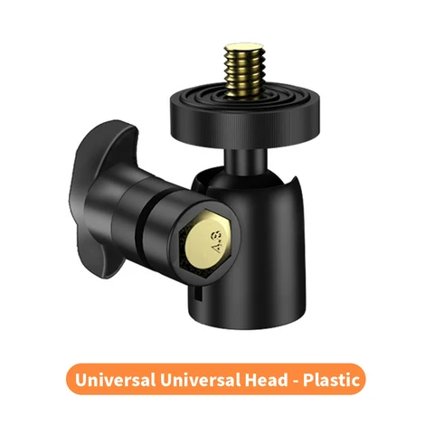 Camera Head Ball Adapter Hot Shoe Tripod Mount Cradle Ball Head with Lock LED Light Flash Bracket Holder Yuntai Connector