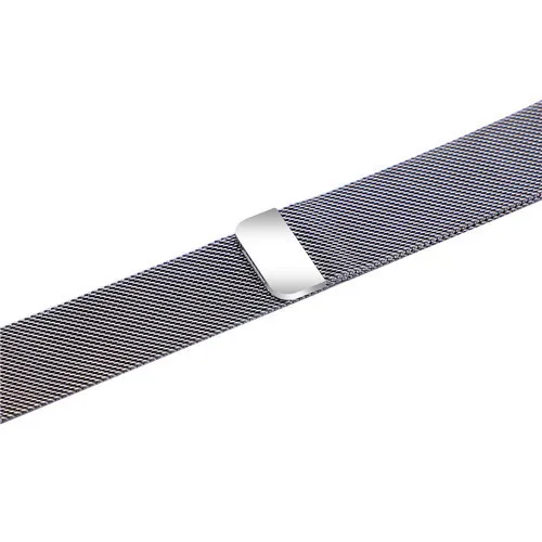 Браслет из нержавеющей стали для Apple Watch серии браслет ремешок для iwatch 4 5 44 мм - Цвет ремешка: SILVER