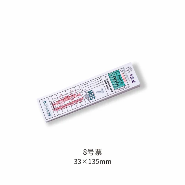 Vintage Travel Tickets Writable Washi Tape set DIY Decoration Scrapbooking Masking Adhesive Tape Label sticker stationery - Цвет: 9