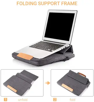 

Laptop Case For Apple Macbook Lenovo Dell XPS13-13.3 inch Hard Laptop Cover Waterproof Case Bag Shell Briefcase Stand Function